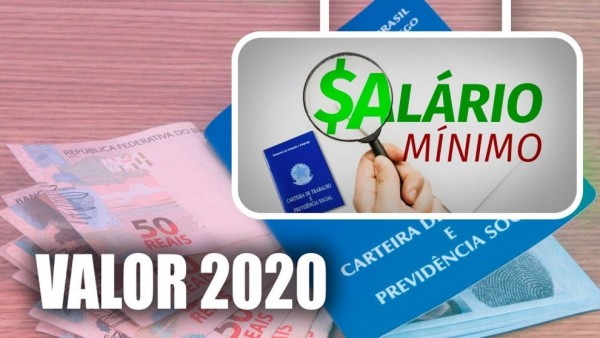 Salário mínimo de R$ 1.039 entra em vigor hoje (02/01/2020).